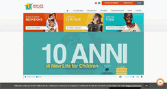Desktop Screenshot of newlifeforchildren.org